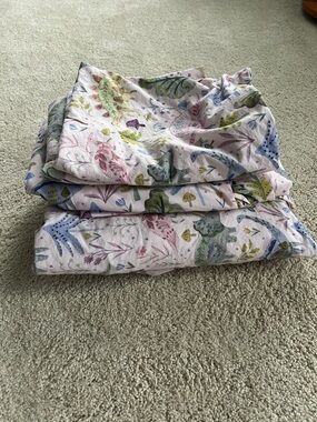 Pottery Barn Kids Heritage Dino Full Sheet  Set